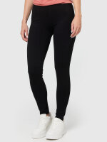 NUR DIE Damen Jeggings - Relax & Go - Pure Black Treggings - schwarz  - Größe 40-44