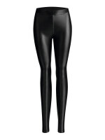 NUR DIE Damen Vegane Leggings in Leder-Optik - Relax & Go