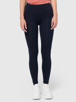 NUR DIE Damen Leggings aus Baumwolle - Relax & Go - dunkelbau - Größe 48-52