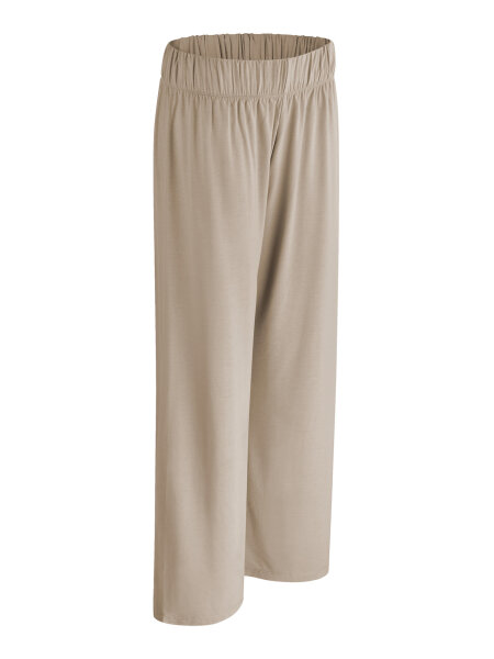 NUR DIE Damen Lounge Hose - Relax & Go - greige - Größe 36-38