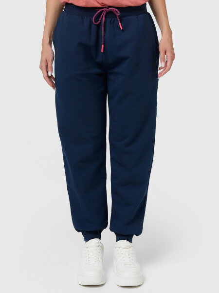 NUR DIE Damen Joggpants - Relax & Go - dunkelblau - Größe 36-38