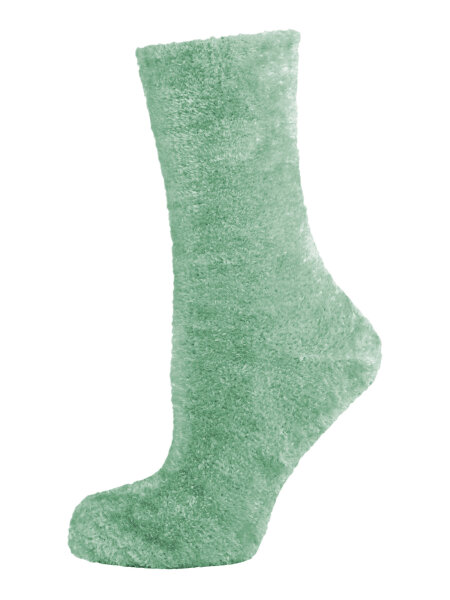 NUR DIE Supersoft Socke 2.0 - salbeigrün - Größe 39-42