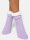 NUR DIE Damen Flausch Socken - flieder - Größe 36-37