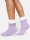 NUR DIE Damen Flausch Socken - flieder - Größe 36-37