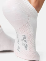 NUR DIE Damen Sneakersocken Bambus¹ 5er Pack - weiß - Größe 35-38