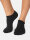 NUR DIE Damen Sneakersocken Bambus¹ 5er Pack - schwarz - Größe 35-38