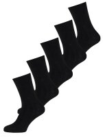 NUR DER Warme Socke Bambus¹ 5er Pack - schwarz - Größe 43-46