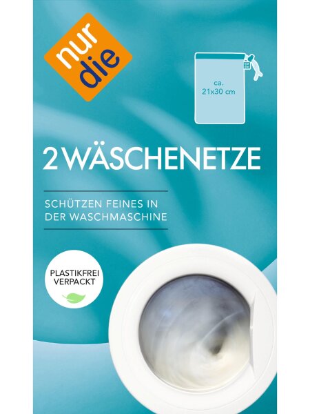 NUR DIE 2er Pack Wäschenetz - weiß - one size