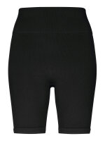 NUR DIE Radler Shorts in Ripp-Optik - schwarz - Größe 38-40