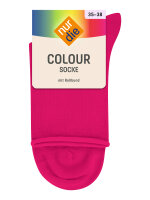 NUR DIE Socken Colourful - pink - Größe 39-42
