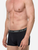 NUR DIE Herren Boxershorts 3D-Flex Classic 6er Pack - schwarz - Größe 6|L|52