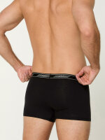 NUR DIE Herren Boxershorts 3D-Flex Classic 6er Pack - schwarz - Größe 8|XXL|56