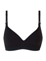 NUR DIE Damen Still BH ohne Bügel - schwarz - Größe 75 C