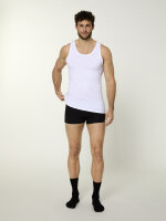 NUR DIE Herren Unterhemd 2er Pack - weiß - Größe 8 | XXL | 56