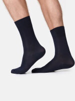NUR DIE Herren Bambus¹ Thermo Socken - maritim - Größe 39-42
