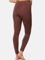 NUR DIE Damen Ultra-Blickdichte Leggings Wohlig Warm 100 DEN - cappuccino - Größe 40-44