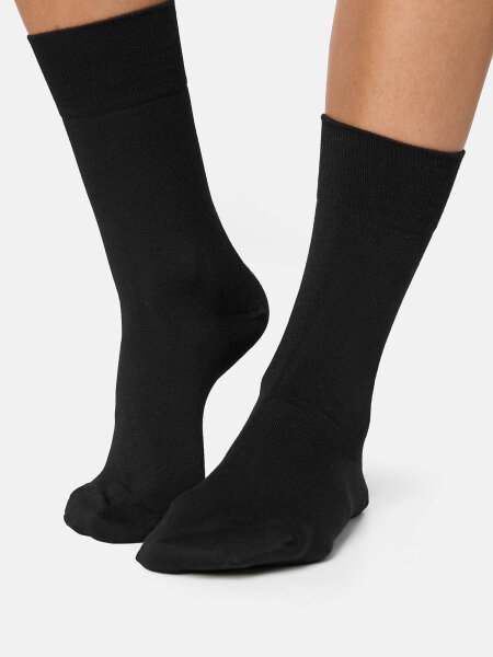 NUR DIE Damen Thermolite Socken Bambus¹  - schwarz - Größe 35-38