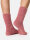 NUR DIE Damen Socken Supersoft mit Baumwolle - dry rose - Größe 35-38