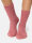 NUR DIE Damen Socken Supersoft mit Baumwolle - dry rose - Größe 35-38