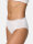 NUR DIE Damen Midislip mit Spitze - weiß - Größe 48-50