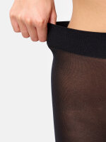 NUR DIE Damen Strumpfhose Glitzer 25 DEN - schwarz - Größe XS-S