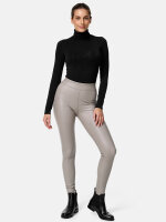 NUR DIE Damen Body Highneck Micromodal - Light & Warm - schwarz - Größe S