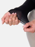 NUR DIE Damen Body Roundneck Micromodal - Light & Warm - schwarz - Größe L