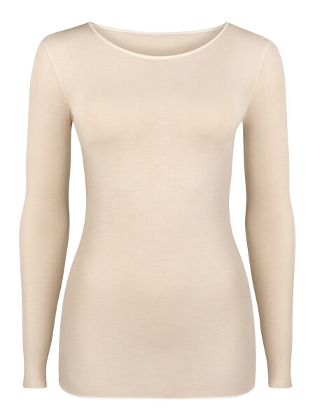 NUR DIE Damen Longsleeve Roundneck mit Kaschmir - Light & Warm