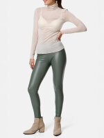 NUR DIE Damen Longsleeve Highneck mit Kaschmir - Light...