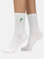 NUR DIE Unisex Socken Good Vibes - 2er Pack - Mix grün - Größe 43-46