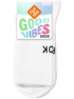 NUR DIE Unisex Socken Good Vibes - ok ciao - Größe 35-38