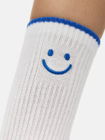 NUR DIE Unisex Socken Good Vibes - smiley - Größe 35-38