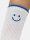 NUR DIE Unisex Socken Good Vibes - smiley - Größe 35-38