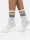 NUR DIE Unisex Socken Good Vibes - regenbogen - Größe 35-38