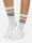NUR DIE Unisex Socken Good Vibes - regenbogen - Größe 35-38