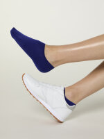 NUR DIE Damen Sneaker Socken Komfort - royalblau - Größe 35-38