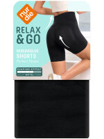 NUR DIE Damen Reibungslos Shorts Perfect Shape - schwarz  - Größe 40-42