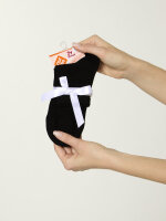 NUR DIE Damen Kurzsocken Modal - 2er Pack - schwarz  - Größe 35-38