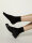 NUR DIE Damen Kurzsocken Modal - 2er Pack - schwarz  - Größe 35-38