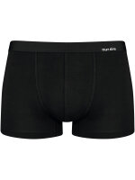 NUR DIE Herren Retro Boxershorts Bambus¹ - schwarz - Größe 5 | M | 50