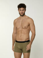 NUR DIE Herren Retro Boxershorts Bambus¹ - grün - Größe 5 | M | 50