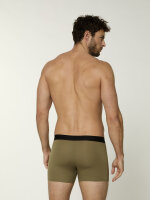 NUR DIE Herren Retro Boxershorts Bambus¹ - grün - Größe 5 | M | 50