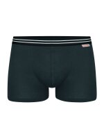 NUR DIE Herren Retro Boxershorts Cotton Strech 3er Pack - hellblau/violett/dunkelgrau - Größe 5 | M | 50