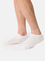 NUR DIE Herren Sneaker Socken Bambus¹ 2er Pack- weiß - Größe 39-42