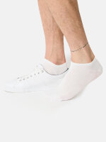 NUR DIE Herren Sneaker Socken Bambus¹ 2er Pack- weiß - Größe 39-42