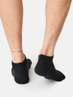 NUR DIE Herren Sneaker Socken Bambus¹ 2er Pack- anthrazitmelange - Größe 39-42