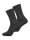 NUR DIE Herren Freizeit Socken Bambus¹ 2er Pack - anthrazitmelange - Größe 43-46