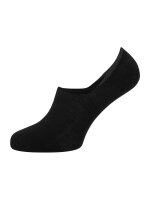 NUR DIE Herren Sneaker Socken Bambus¹ 2er Pack- schwarz - Größe 39-42