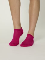 NUR DIE Damen Sneakersocken Colour - pink - Größe 43-46