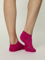 NUR DIE Damen Sneakersocken Colour - pink - Größe 43-46